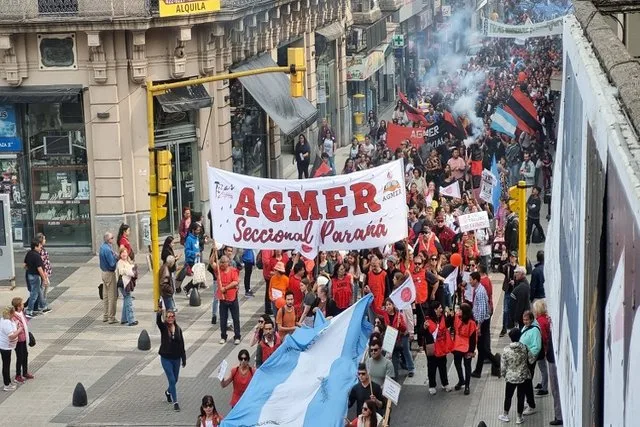 Agmer declara conflicto docente y acusa al gobierno de prácticas desleales en paritarias