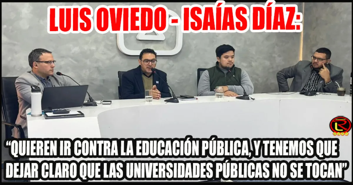 Autoridades de la UNLaR convocan a marcha por la crisis financiera y el futuro de la universidad pública