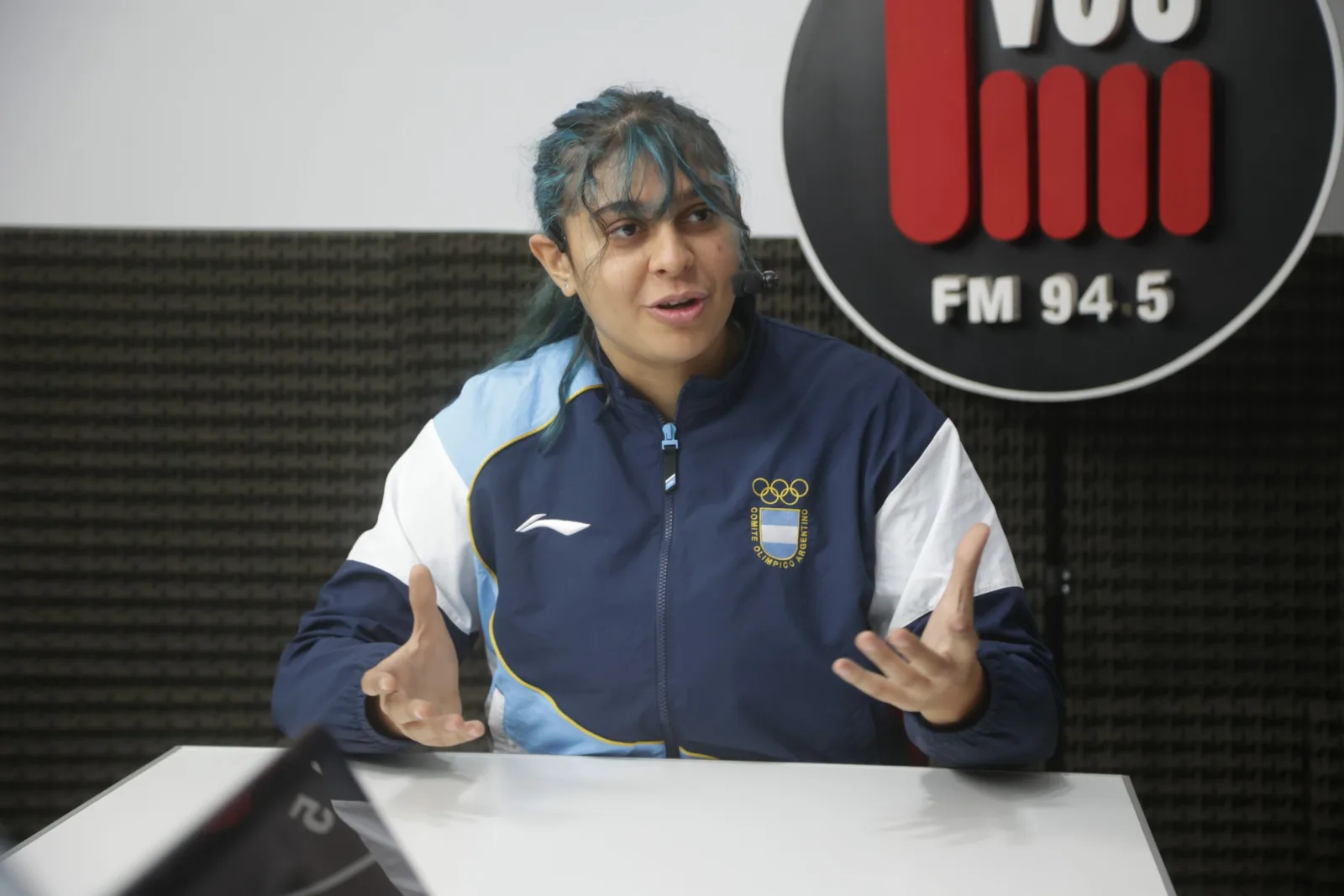 Coral Di Silvestre, campeona nacional U20 de lanzamiento de martillo pese a su juventud