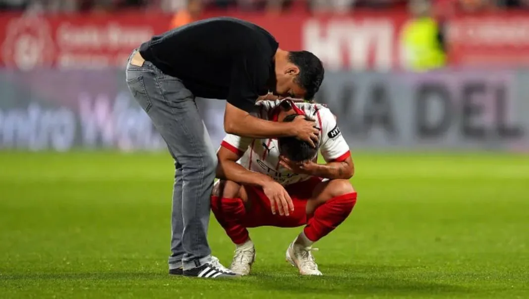 El Girona de Claudio Echeverri descendió tras empate ante Elche en La Liga