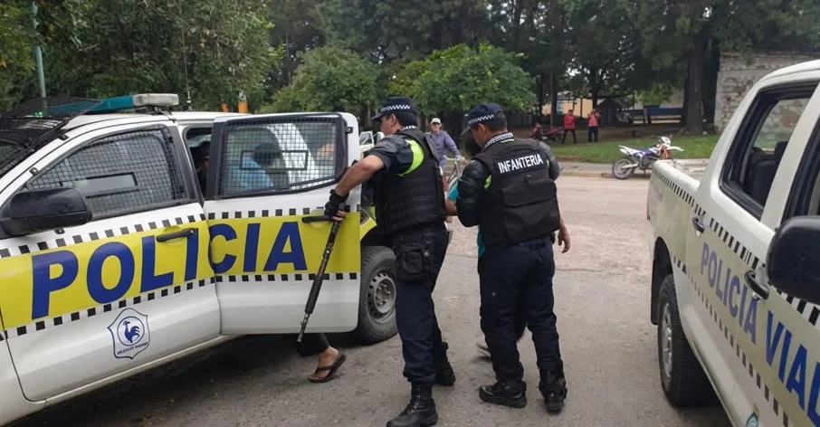 Joven detenido tras intentar atacar a su padre con machete en Aguilares
