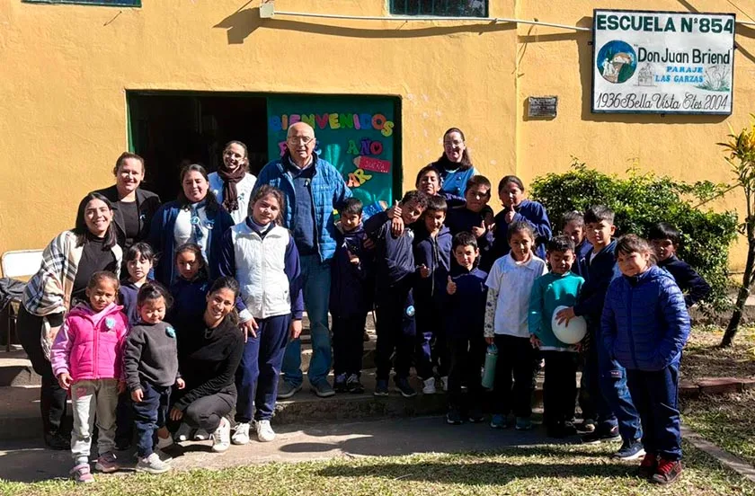 La Municipalidad fortaleció vínculos con escuelas de Paraje Las Garzas y Colonia Progreso