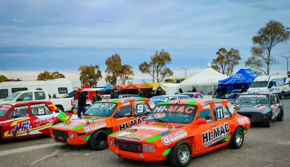 La tercera fecha de automovilismo en Trelew se pospone por lluvias persistentes