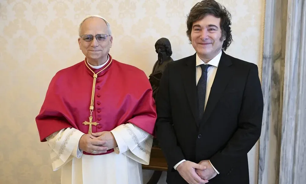Milei confirmó la posible visita del papa León XIV a Argentina en noviembre