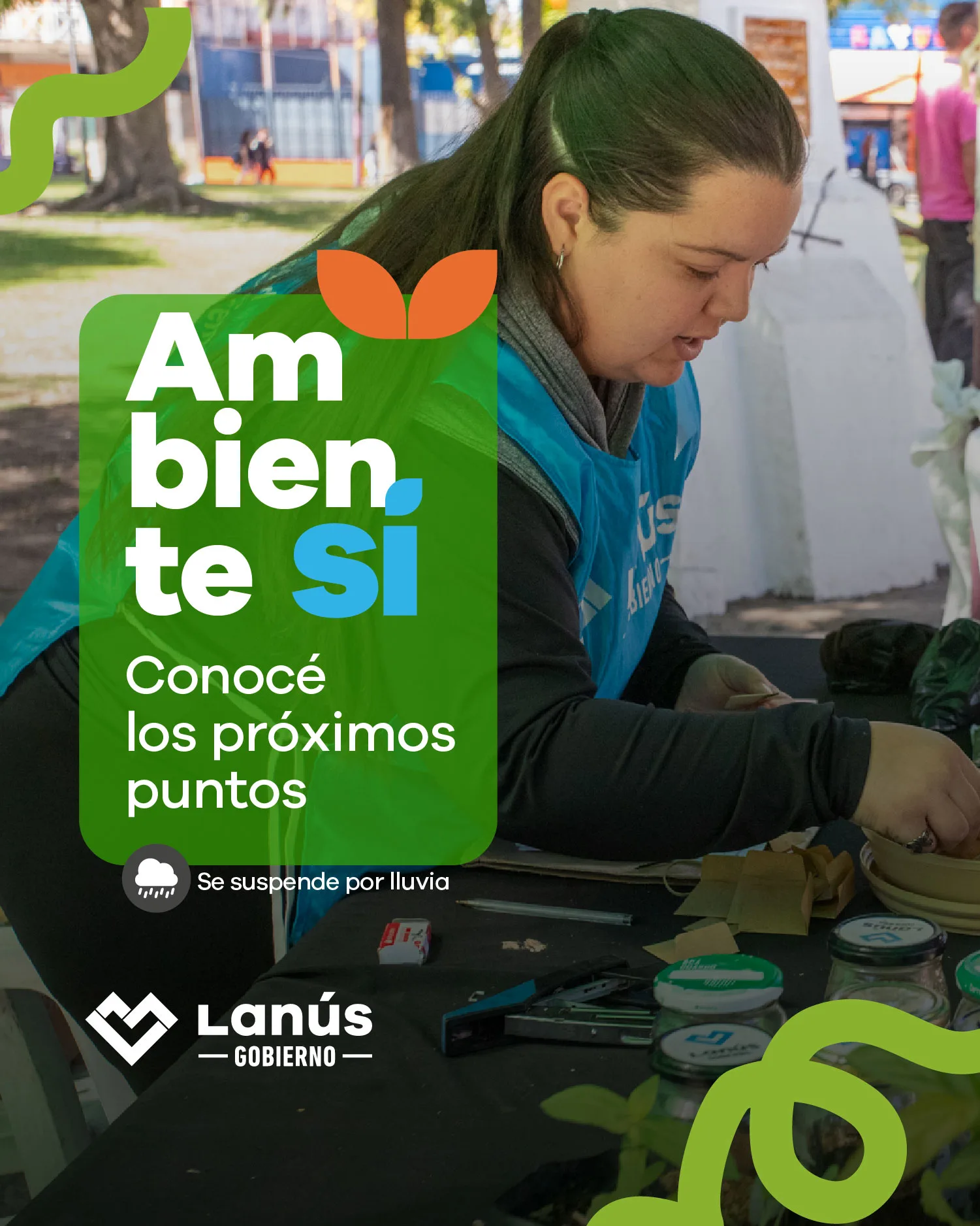 Nueva edición del operativo ¡Ambiente Sí! recorrerá espacios públicos de Lanús