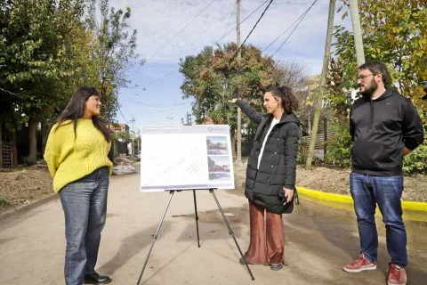Quilmes completó 21 nuevas cuadras pavimentadas en San Francisco Solano con fondos municipales