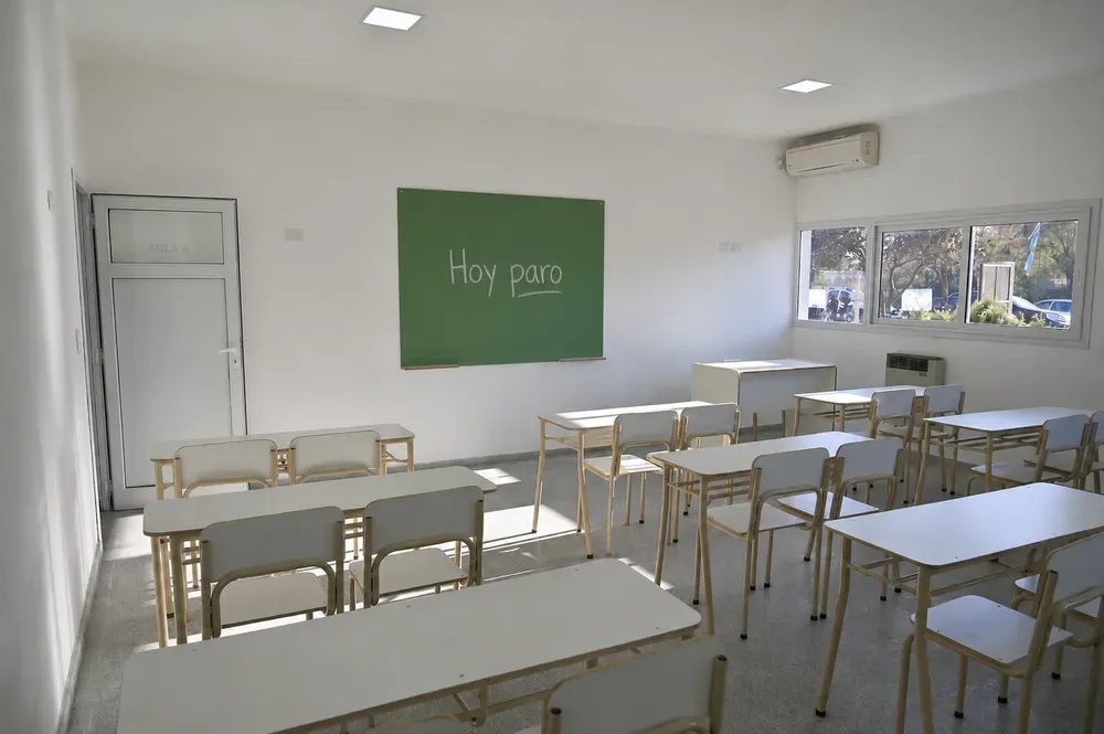 Alto acatamiento en paro docente en la provincia con fuerte impacto en Olavarría