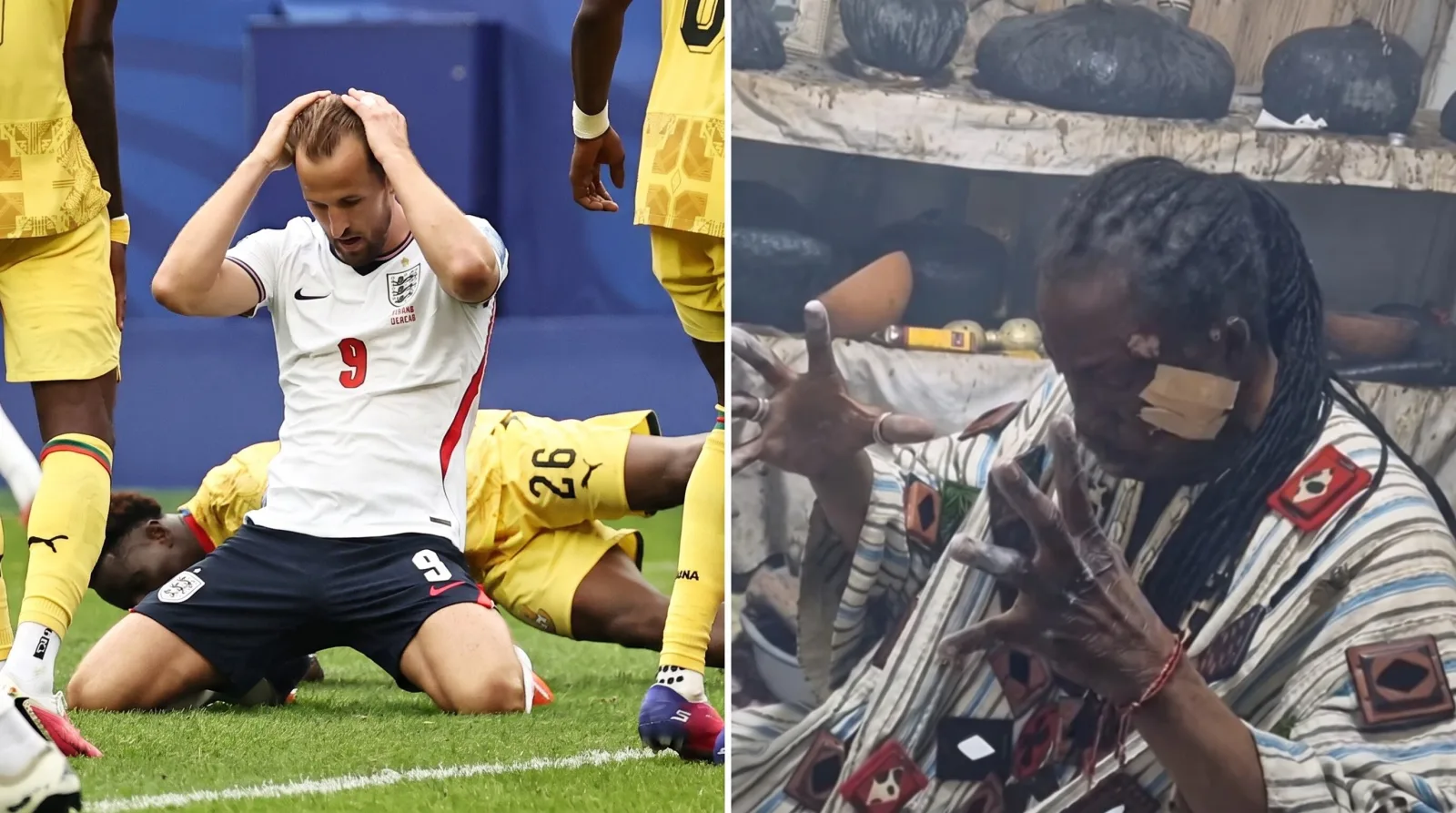 Brujo ghanés levanta supuesto hechizo que afectó el rendimiento de Harry Kane en el Mundial