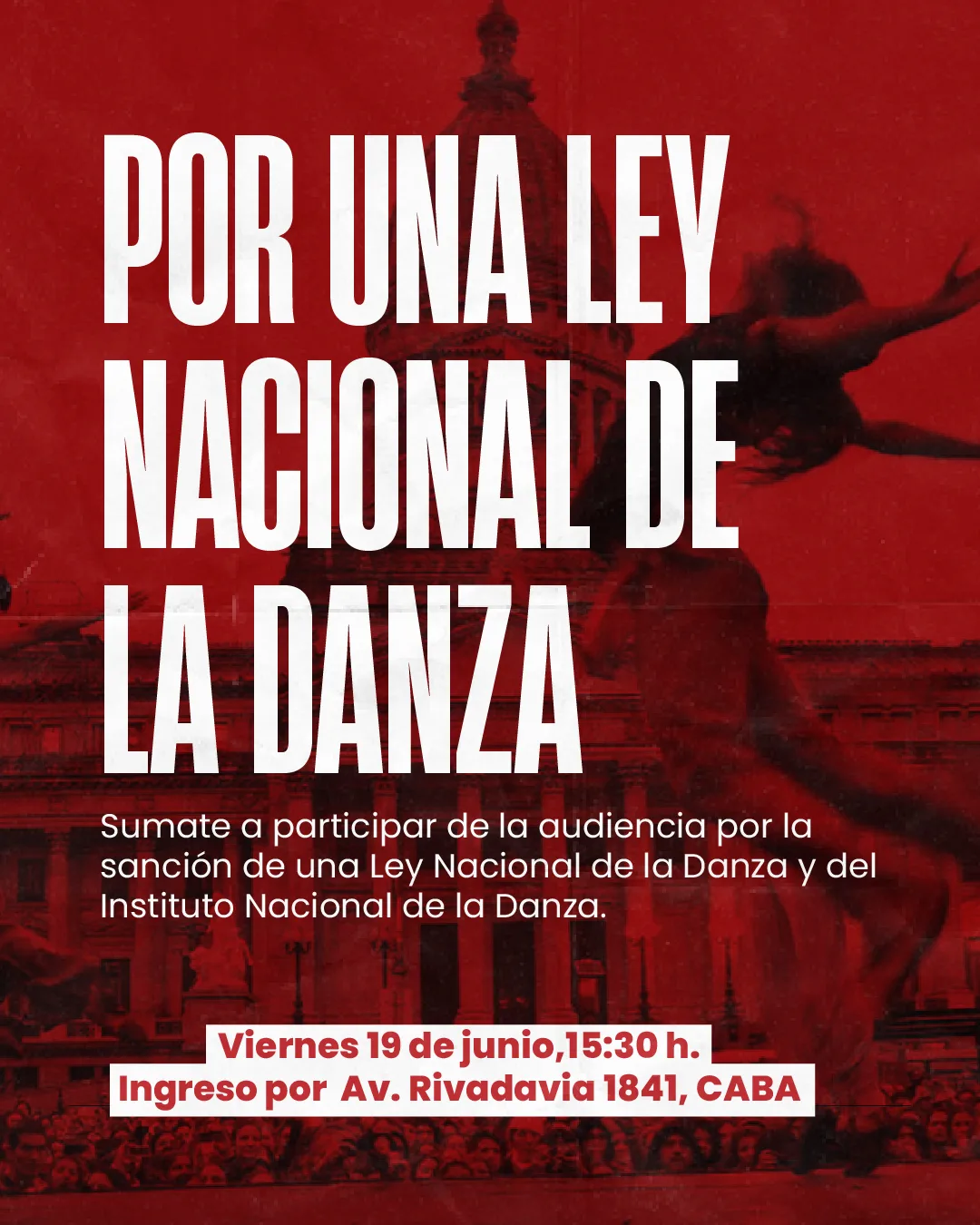 Debatirán en Diputados la creación del Instituto Nacional de la Danza y una ley específica para la danza