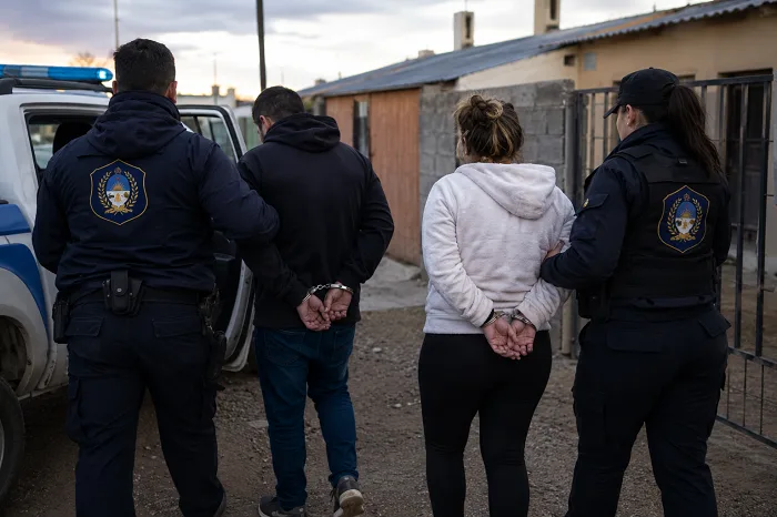 Detienen a dos personas por delitos graves contra la integridad y la libertad en Pico Truncado