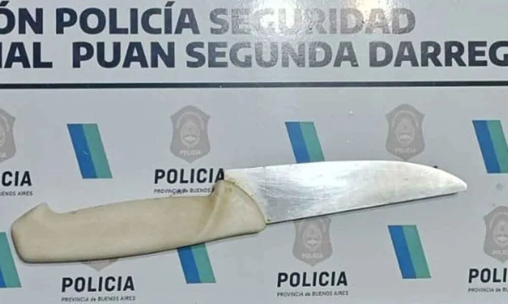 Detienen a mujer acusada de tentativa de homicidio tras atacar con cuchilla en Darregueira