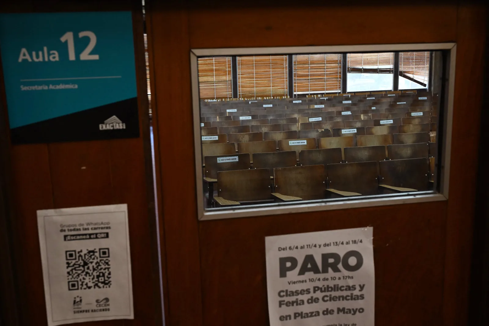 Docentes universitarios anuncian paro de una semana por reclamos salariales y financiamiento