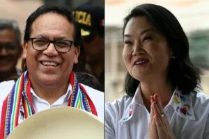 Elección presidencial en Perú sigue al rojo vivo con una diferencia de votos mínima