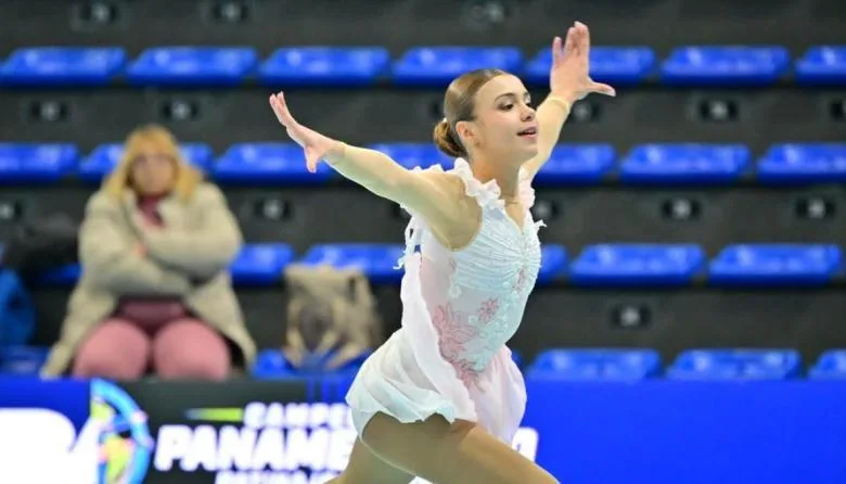 Eliana Otero logra medalla de bronce en Campeonato Panamericano de Patinaje Artístico