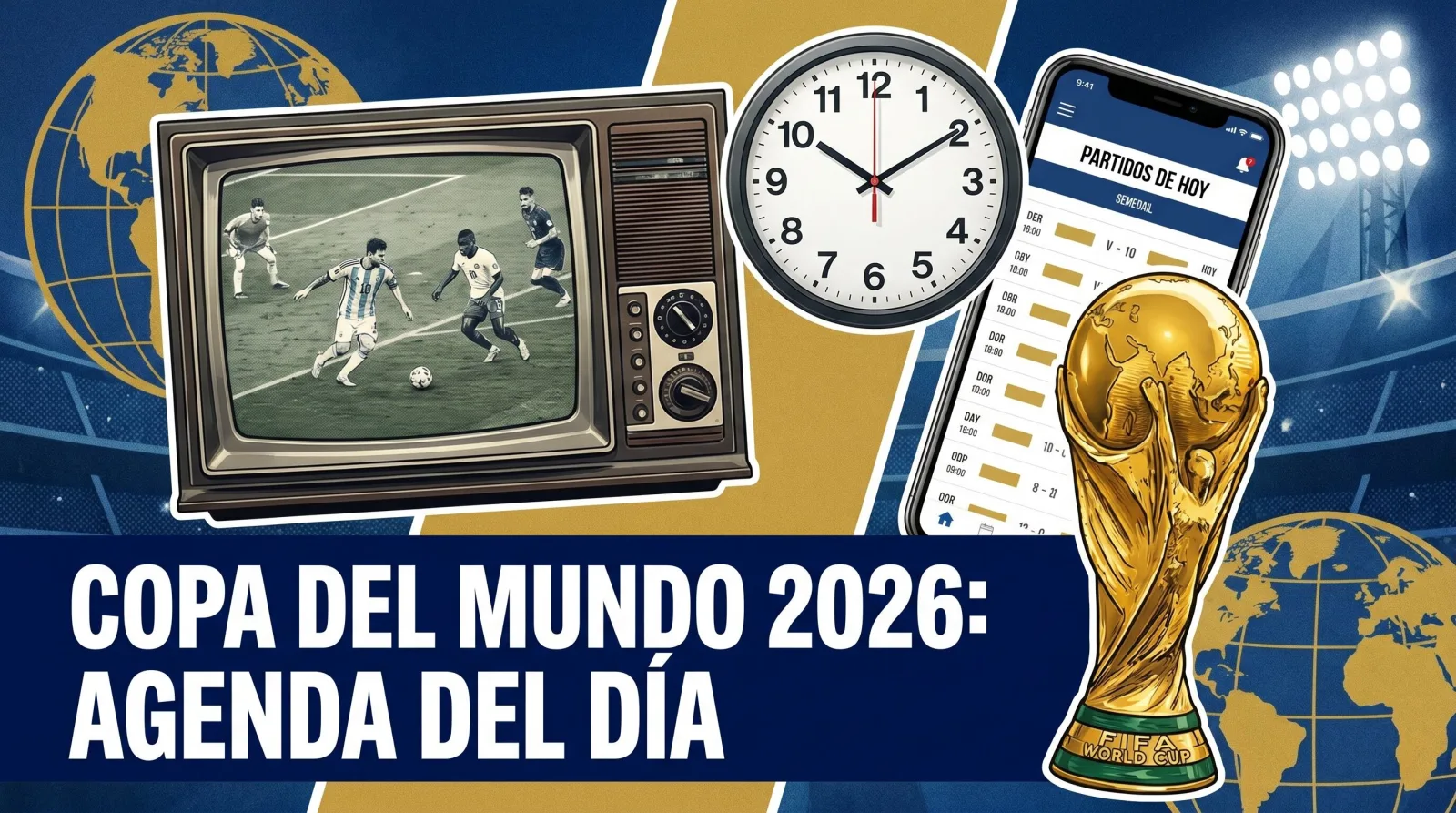 Fechas y horarios de los partidos del Mundial 2026 para este martes