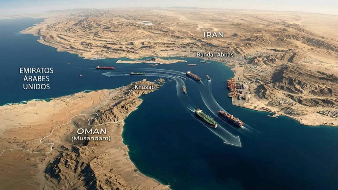 Irán bloquea nuevamente el estrecho de Ormuz tras ruptura del acuerdo con Estados Unidos