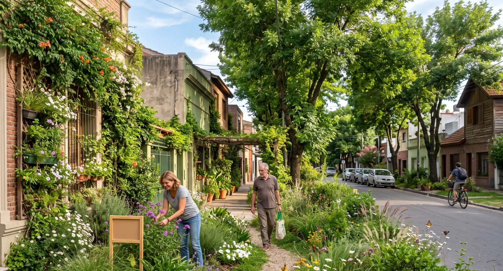 Ituzaingó impulsa un proyecto para transformar veredas y fachadas en jardines de flora nativa