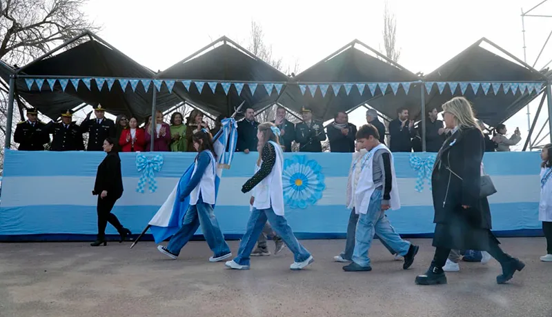 La Pampa celebró el Día de la Bandera con un acta que resaltó la soberanía y el legado de Belgrano