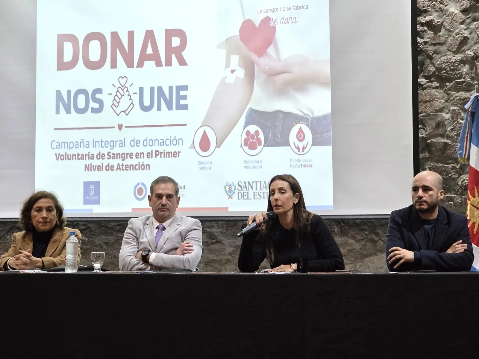 Lanzan campaña provincial para fomentar la donación voluntaria y habitual de sangre