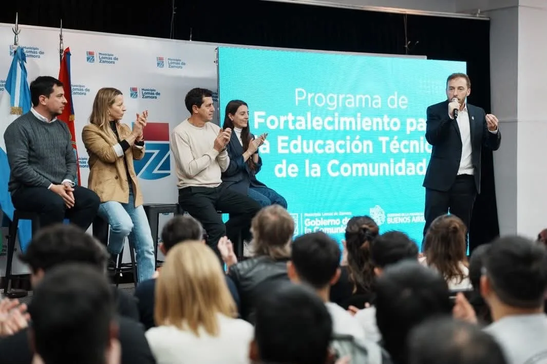 Lomas de Zamora lanzó un programa para fortalecer la educación técnica en la comunidad