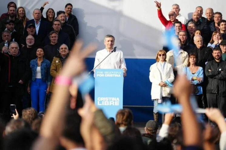 Máximo Kirchner impulsa candidatura de Cristina y critica la gestión económica de Milei
