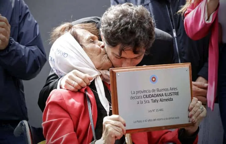 Murió Taty Almeida, referente clave de Madres de Plaza de Mayo Línea Fundadora