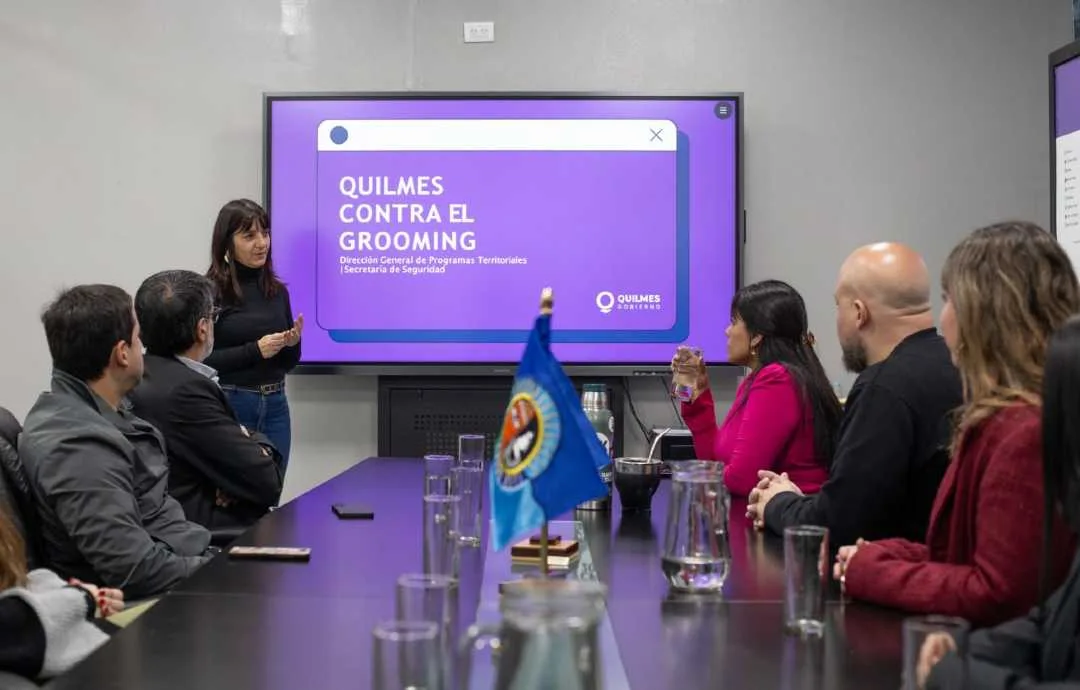 Quilmes presenta informe sobre grooming y fortalece acciones para proteger a menores en entornos digitales