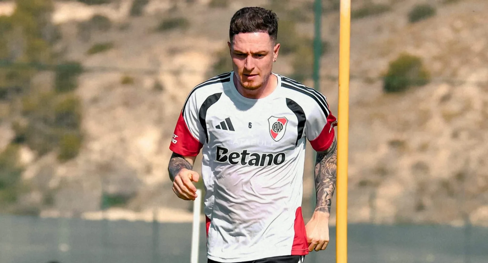 River Plate avanza en su pretemporada en Alicante con Aníbal Moreno en recuperación