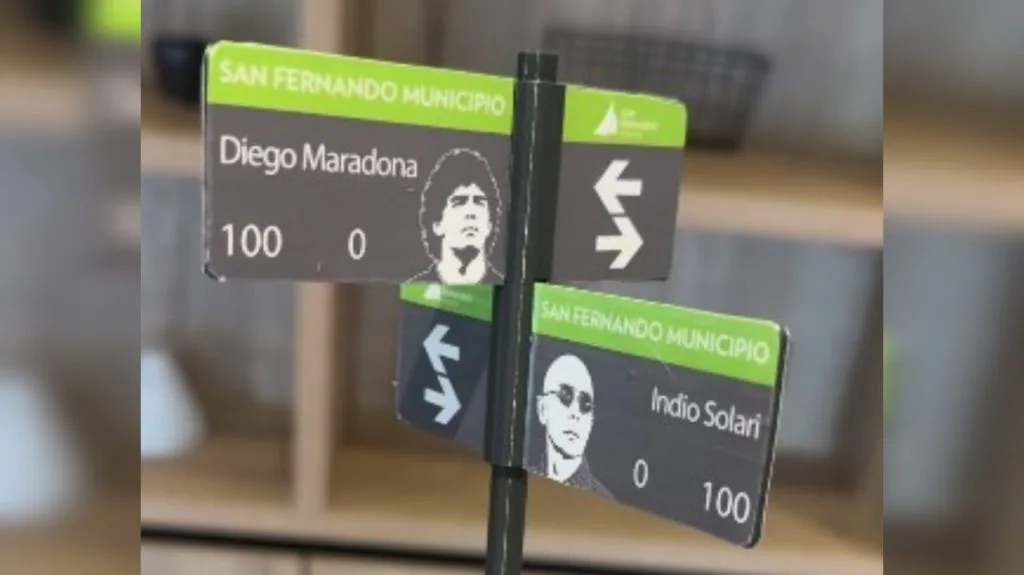 San Fernando nombrará calles en honor a Diego Maradona e Indio Solari