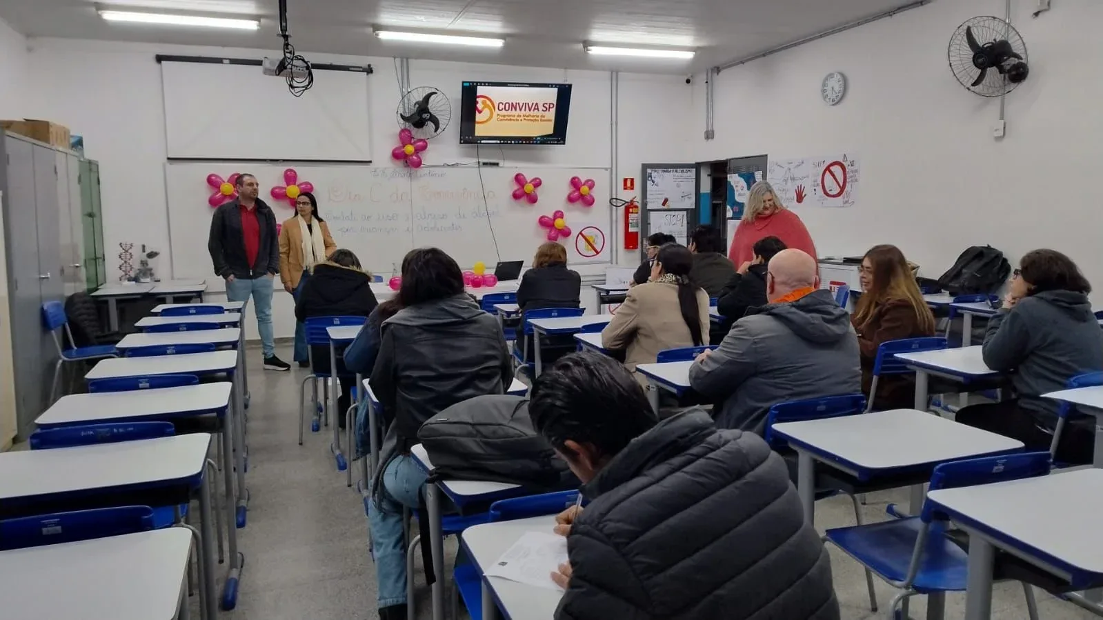 Santo Antônio de Posse impulsa charla sobre salud mental en escuela pública