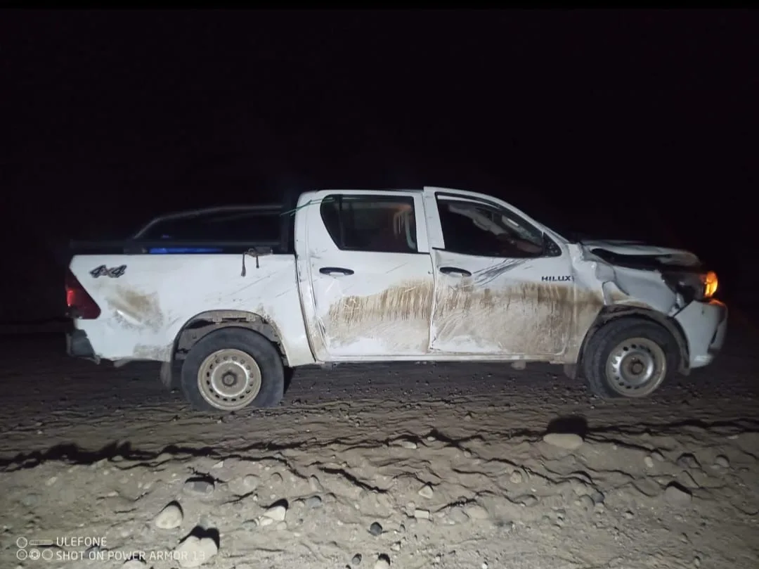 Tres personas resultaron heridas tras el vuelco de una camioneta en Malargüe