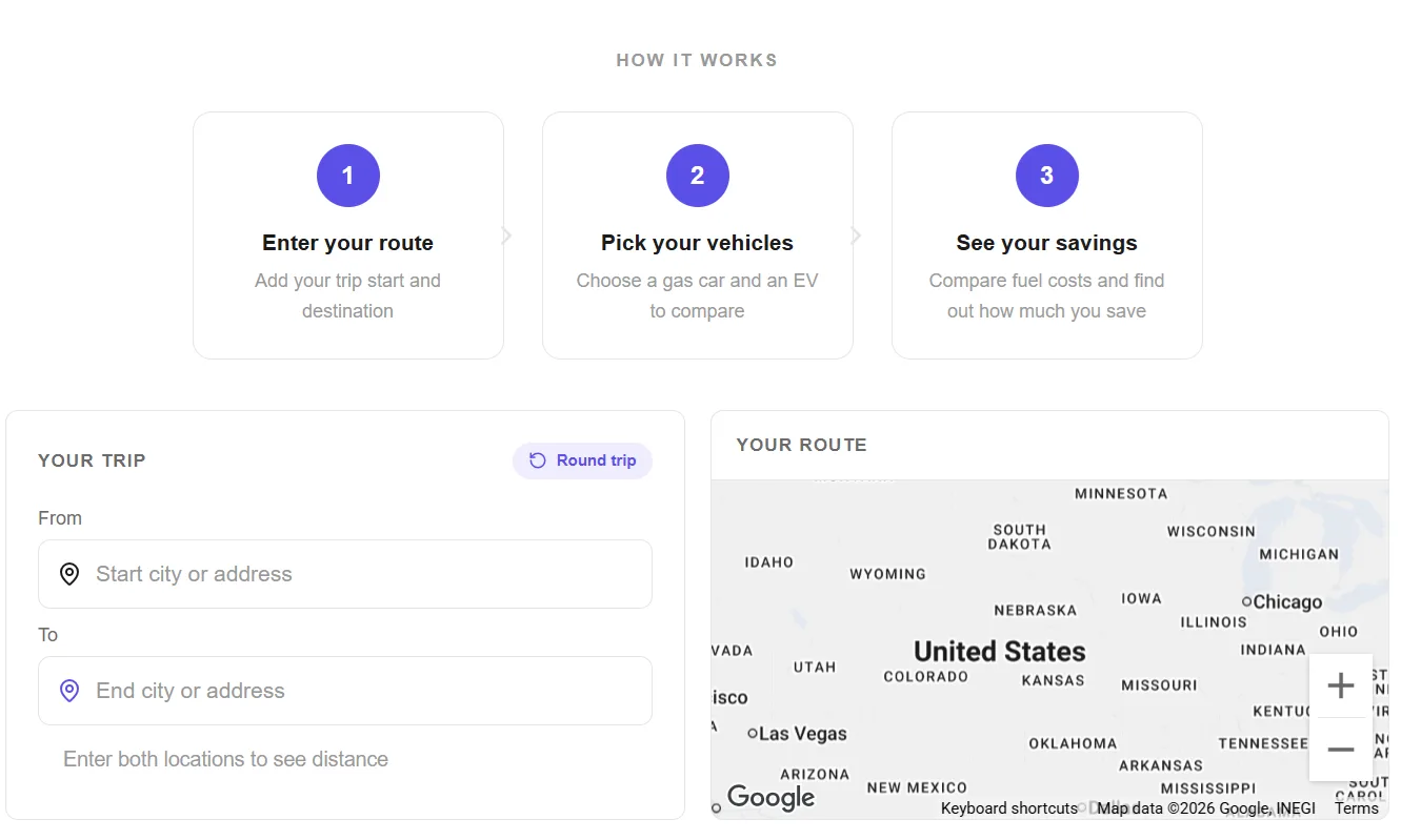 Turo presenta calculadora para comparar costos de viajes en vehículos eléctricos y de gasolina