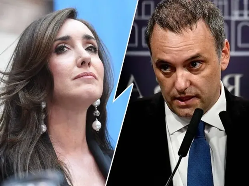 Villarruel se burla de Karina Milei tras la renuncia de Manuel Adorni en medio de tensiones internas