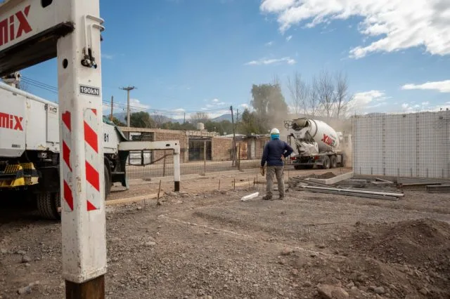 Avanzan las obras del barrio San Agustín en la ex playa con casas y urbanización