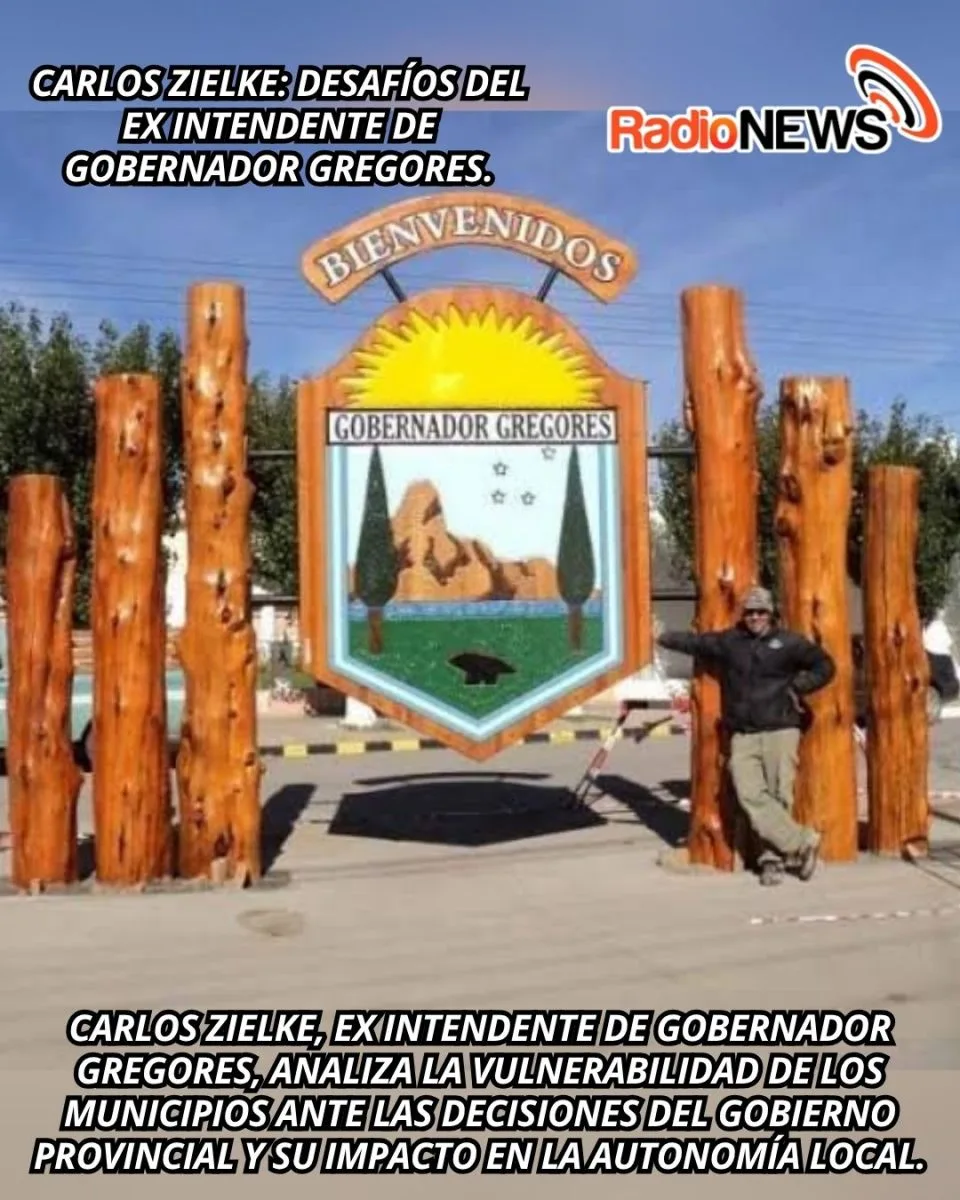 Carlos Zielke analiza el impacto de la retención de fondos en municipios de Gobernador Gregores