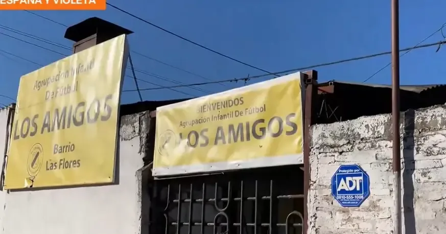 Disparos durante intento de robo en el club Los Amigos en barrio Las Flores