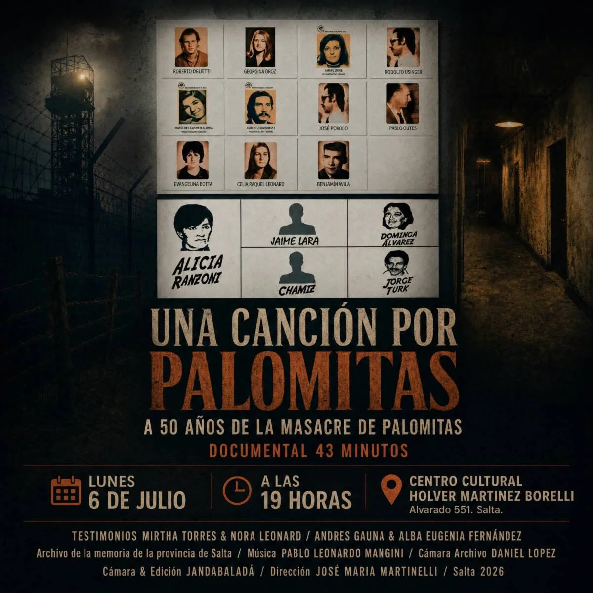 Documental recuerda la masacre de Palomitas a 50 años de su ejecución durante la dictadura en Salta