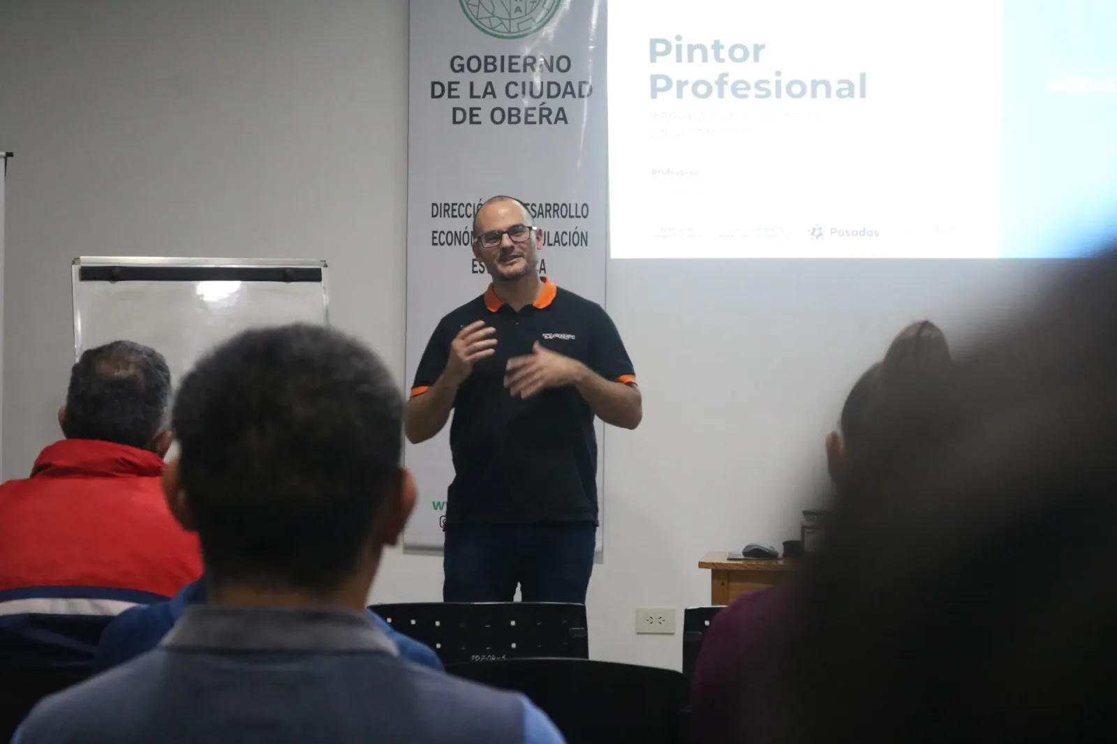 Inició en Oberá el curso de Pintor de Obra y Hogar para mejorar la empleabilidad