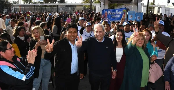 Martín Aguilar oficializó su candidatura a intendente de Nueva Esperanza