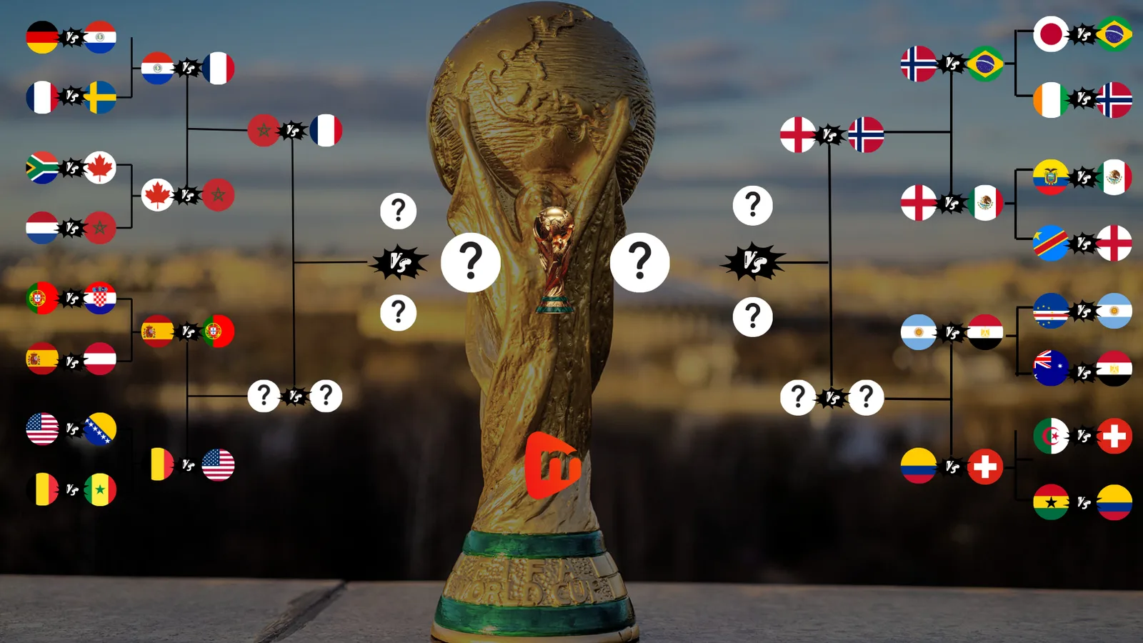 Noruega e Inglaterra definen un duelo clave en los cuartos de final del Mundial 2026