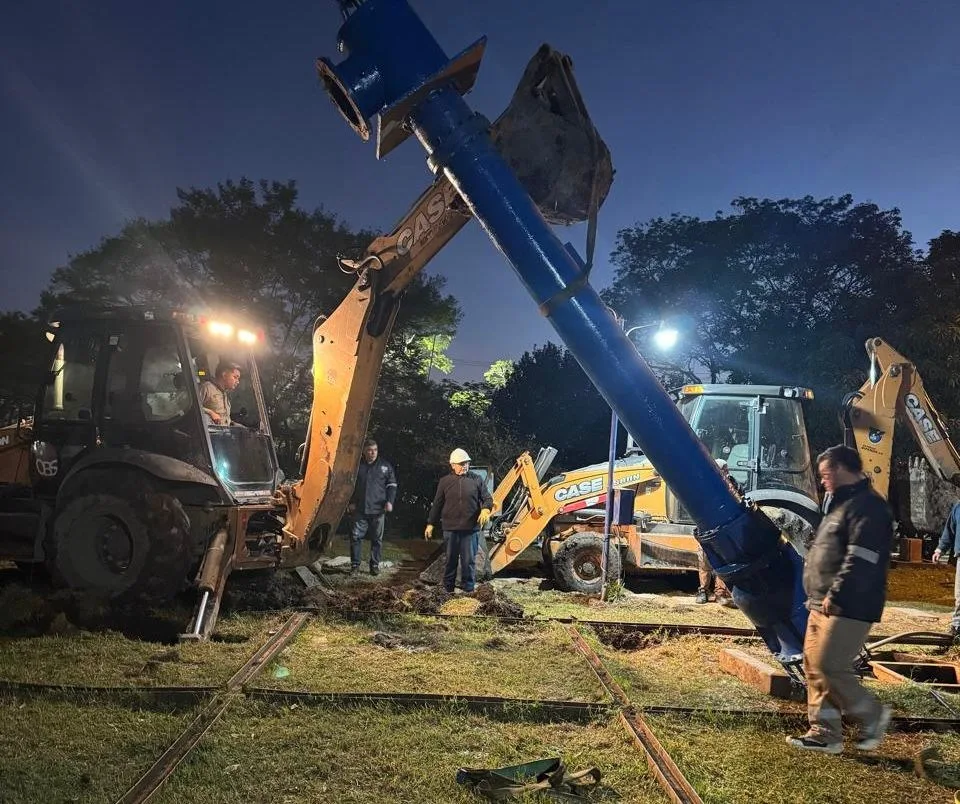 Sameep restablece progresivamente el suministro de agua en Barranqueras y Puerto Vilelas tras instalar bomba adicional