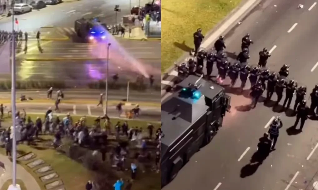 Solicitan informe detallado sobre el despliegue policial en los festejos tras triunfo de la Selección