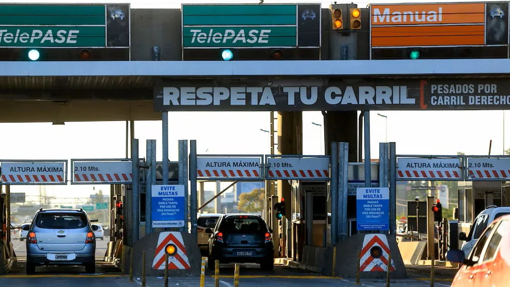 Suben los peajes rumbo a la Costa Atlántica antes de las vacaciones de invierno