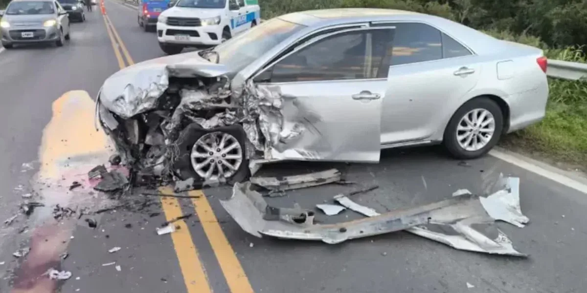 Diputado Aldo Leiva sufrió un choque con un camión en una ruta de Chaco