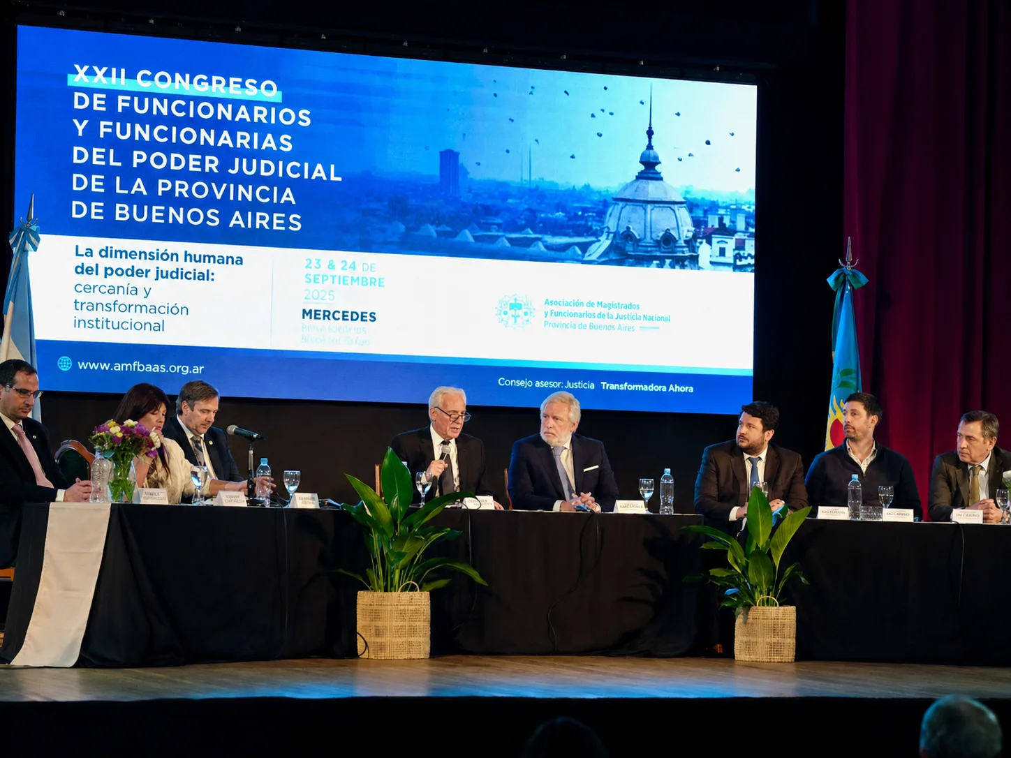 Más de 500 asistentes participaron en la inauguración del Congreso Judicial en Mercedes