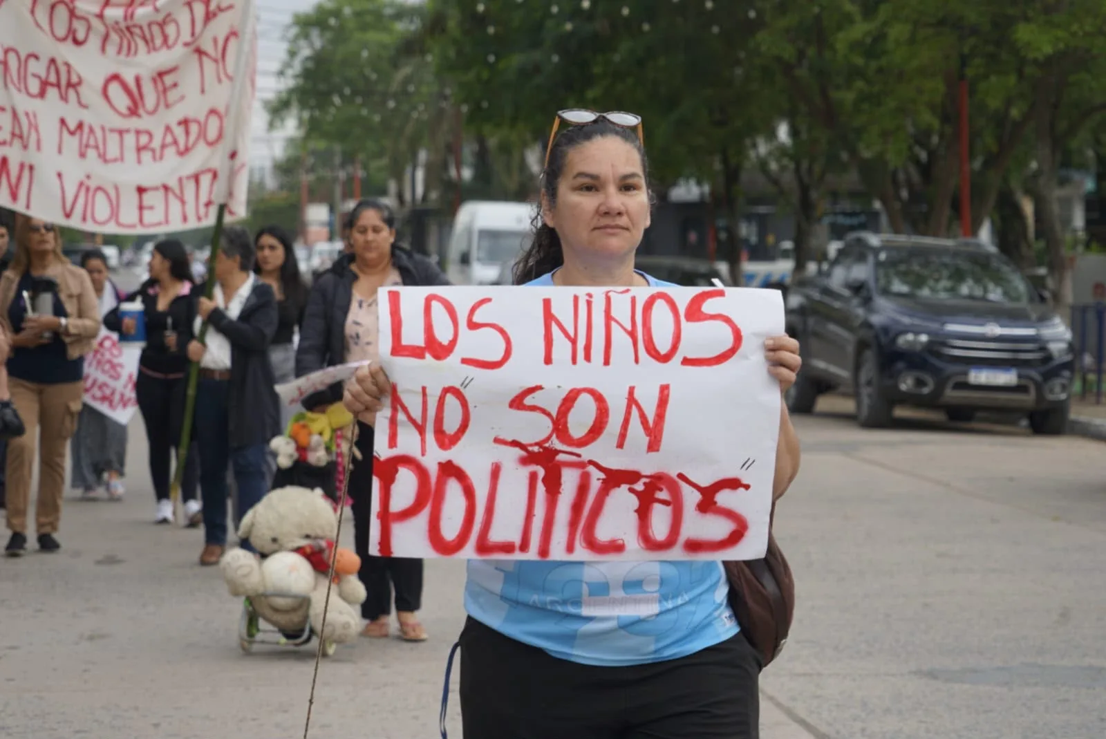 Masiva movilización en Clorinda reclama justicia y cese de la violencia institucional contra niños