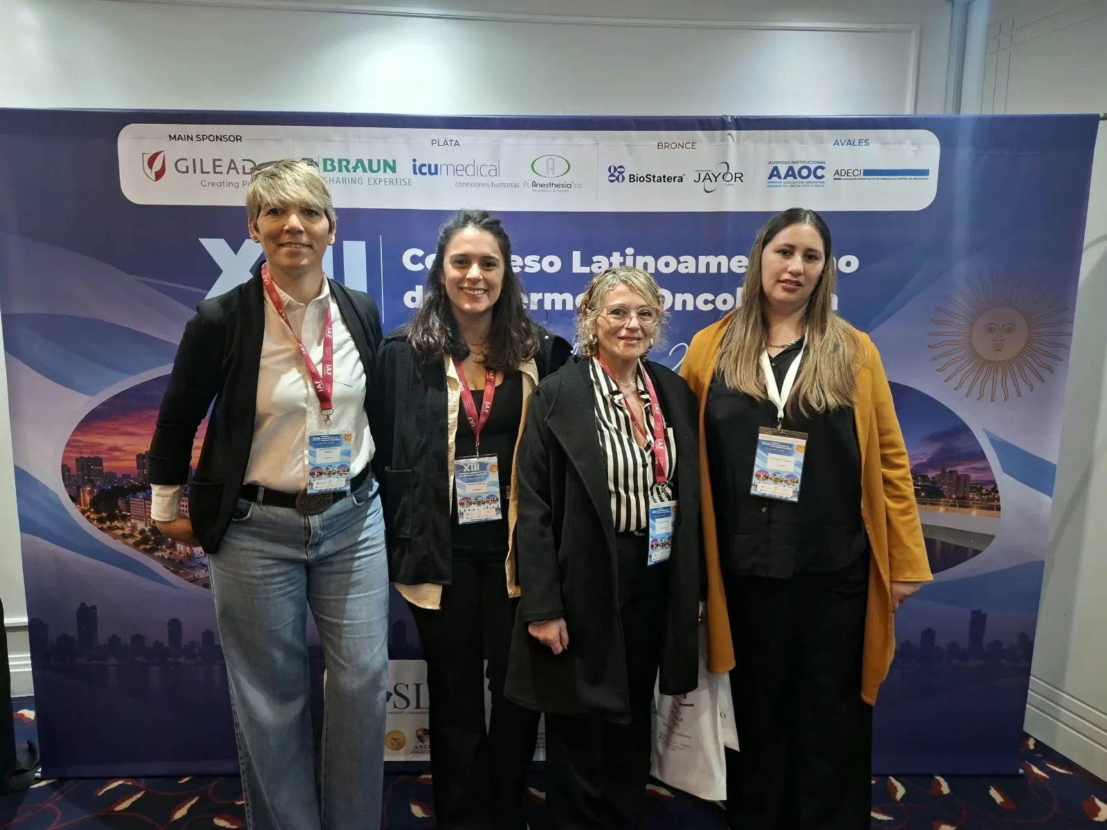 Enfermeras del Hospital Orellana representaron a la ciudad en congreso latinoamericano de oncología