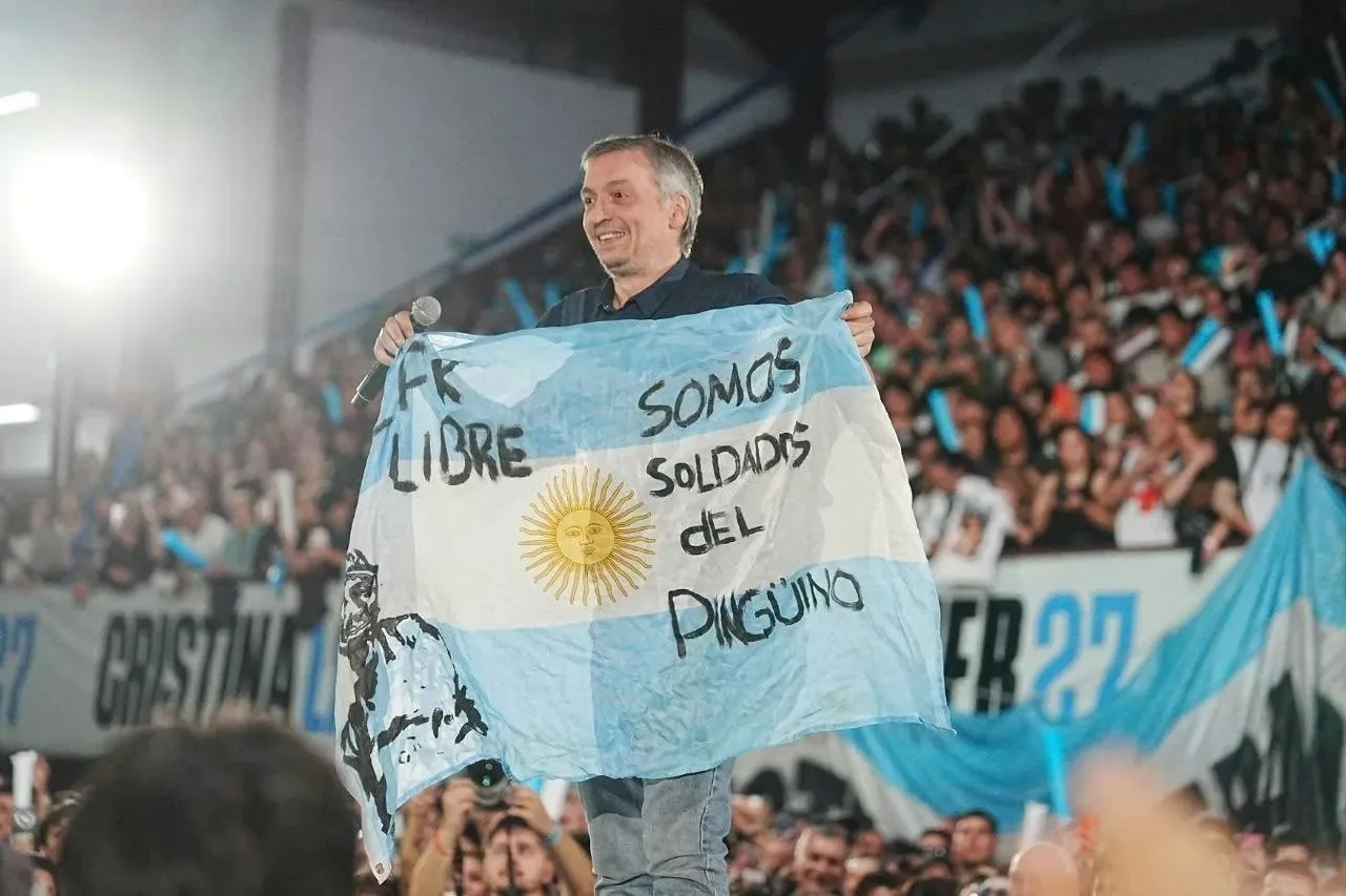 Máximo Kirchner llama a impulsar la candidatura presidencial de Cristina Fernández en 2027