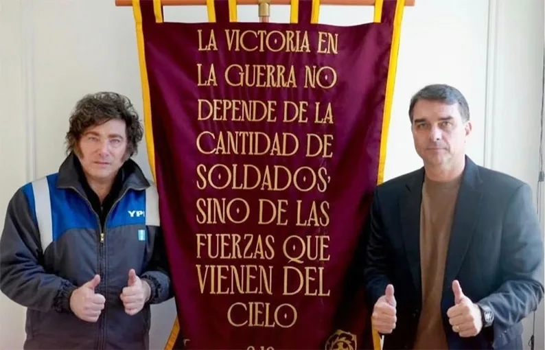Milei celebró la victoria de Bolsonaro y confirmó viajes a Estados Unidos y España
